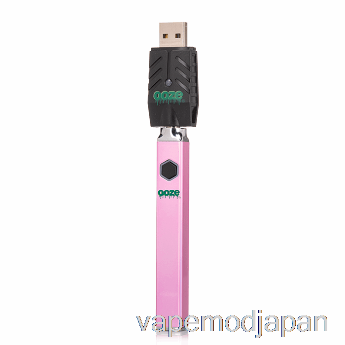 VAPE Japan Ooze クアッド フレックス テンプ 500mah バッテリー アイスピンク